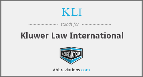 Kluwer Law International